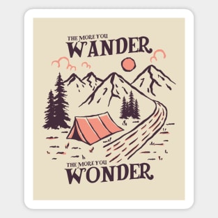 Wander To Wonder Magnet